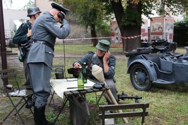 Inscenizacja historyczna i koncert patriotyczny podsumowały wieluńskie uroczystości związane z 80. rocznicą wybuchu Powstania Warszawskiego